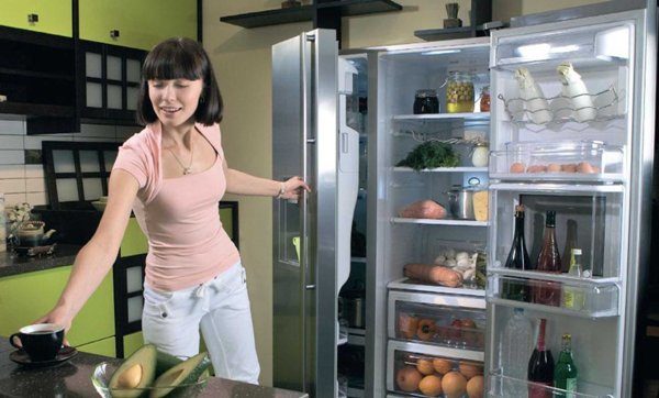   Nevera en la cocina