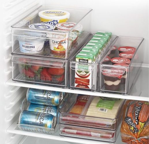  Recipientes de almacenamiento de plástico para alimentos