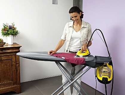  Uso de plancha con generador de vapor.