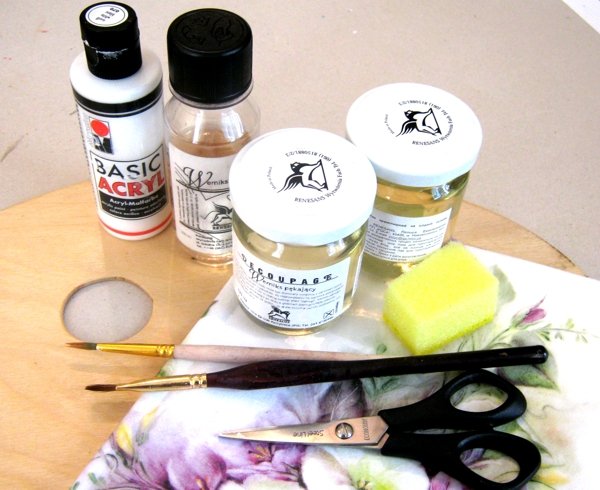  Herramientas decoupage