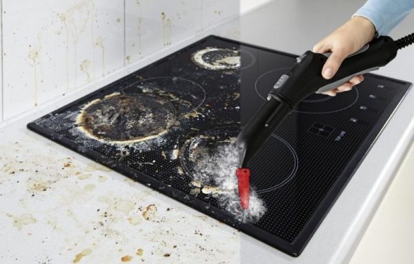  Limpieza de la cocina de vapor