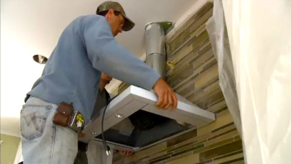  Instalación de una campana de chimenea