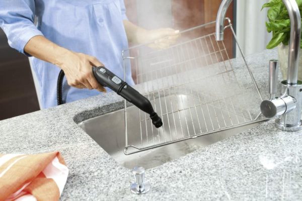  Limpieza con limpiador a vapor