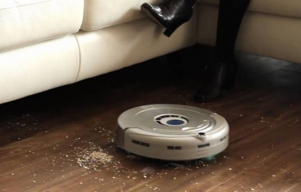  Limpieza con un aspirador robótico