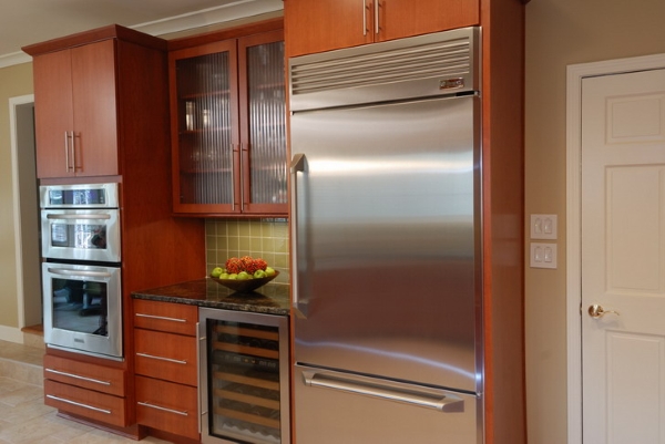  Refrigerador parcialmente integrado