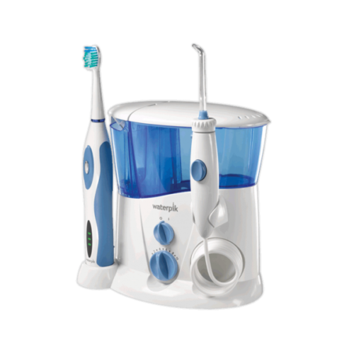  Irrigador y cepillo de dientes eléctrico.