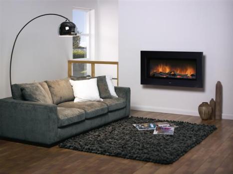  Chimenea eléctrica de pared