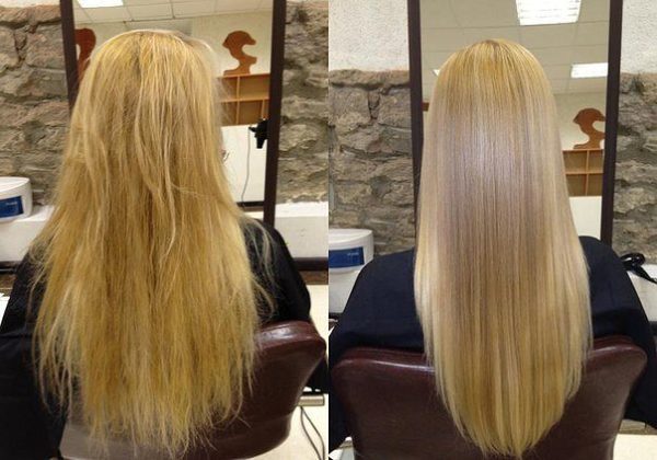 El resultado de utilizar el dispositivo: antes y después.