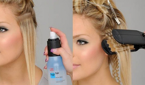  Procedimiento de engaste de cabello