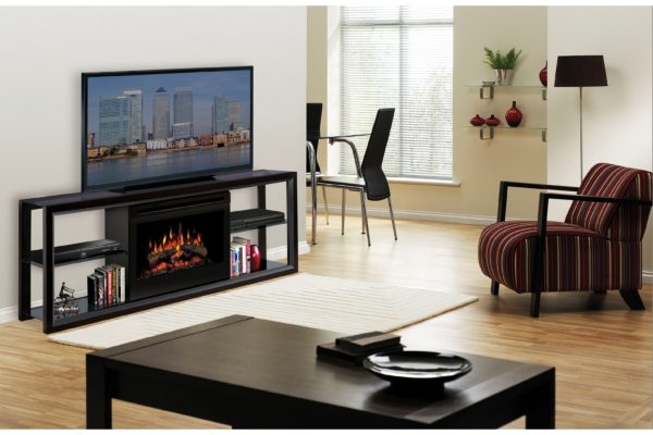  Chimenea eléctrica multimedia