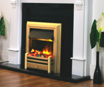 Chimenea eléctrica con generador de vapor.