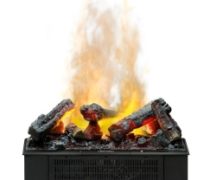  Chimenea eléctrica con humidificador de aire.