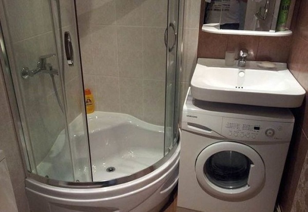 La máquina en el baño.