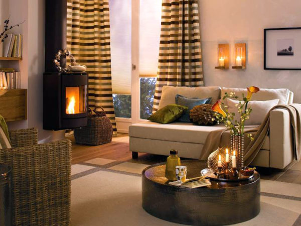  Chimenea en forma de chimenea.