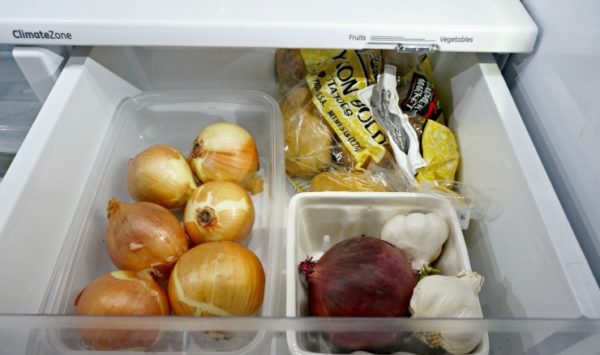  Cebollas en el refrigerador