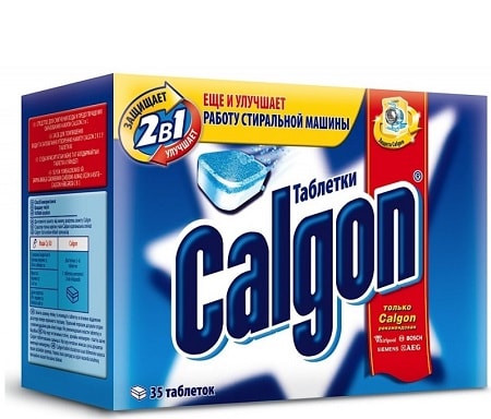  Calgon per la lavatrice