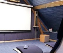  Instalación de home cinema.