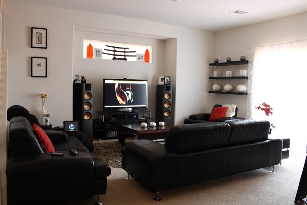 Home cinema en el interior.