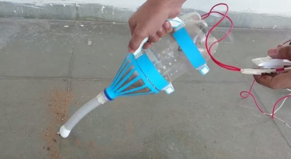  Aspirador casero de la botella.