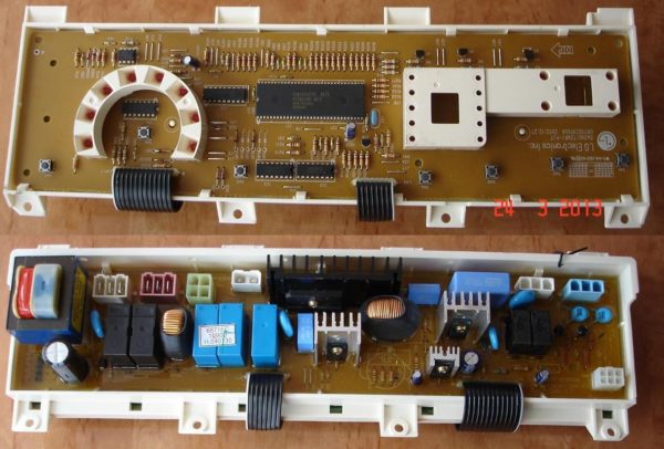  Módulo de control de lavadora LG