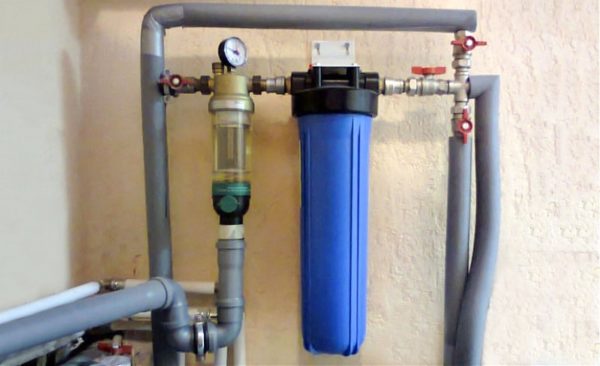  Instalación del filtro principal