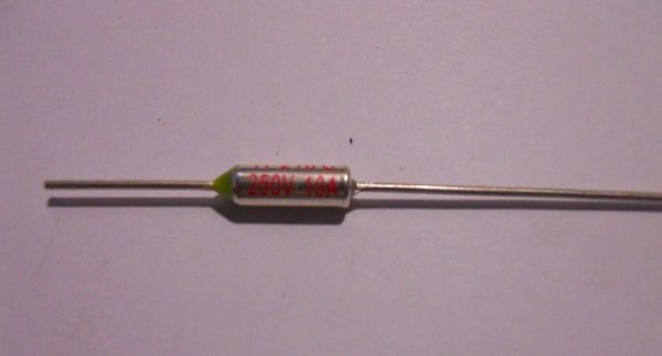  Fusible térmico de pan