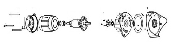  Dispositivo motor exprimidor