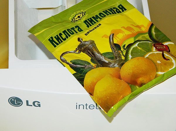  Limpiadora de ácido cítrico