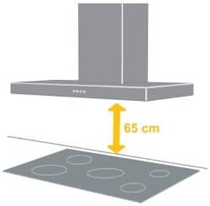  Campana y cocina eléctrica.