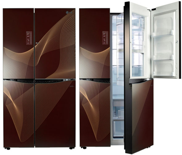  LG Side by Side con diseño de lujo