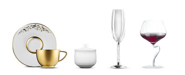Porcelana y cristal