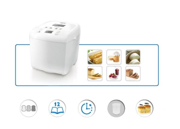  Modos de funcionamiento de la panificadora Philips.