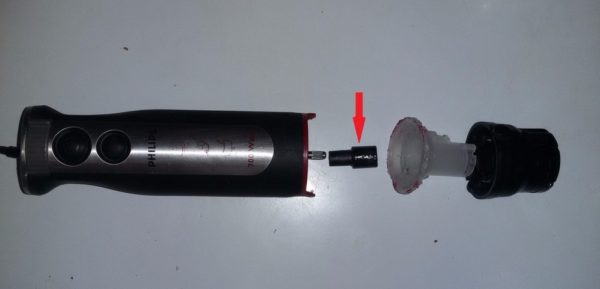  Desmontaje licuadora
