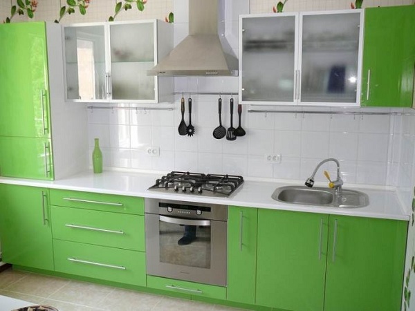  Campana extractora en la cocina.