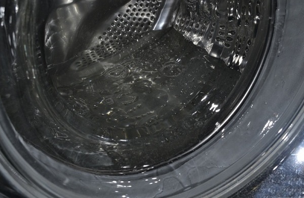  Agua en la lavadora.
