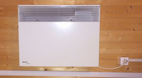  Convector en la pared