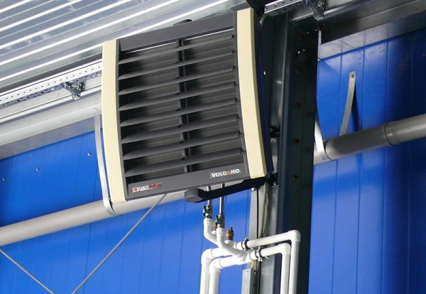  Pistola de calor en acción