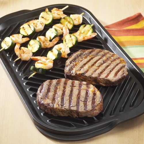  Plato en la bandeja de la parrilla
