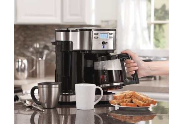  Cafeteras de goteo de trabajo.