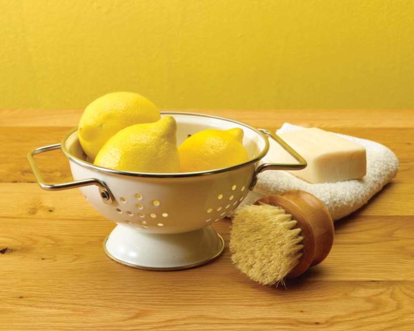  Limpieza con limon