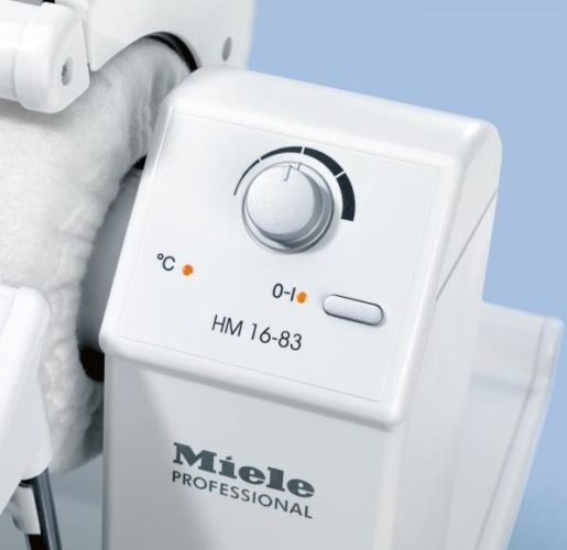  Control de la maquina de planchar