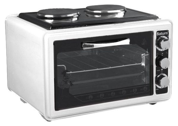  Horno eléctrico con quemadores.