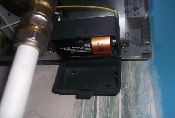 Encendido de la batería