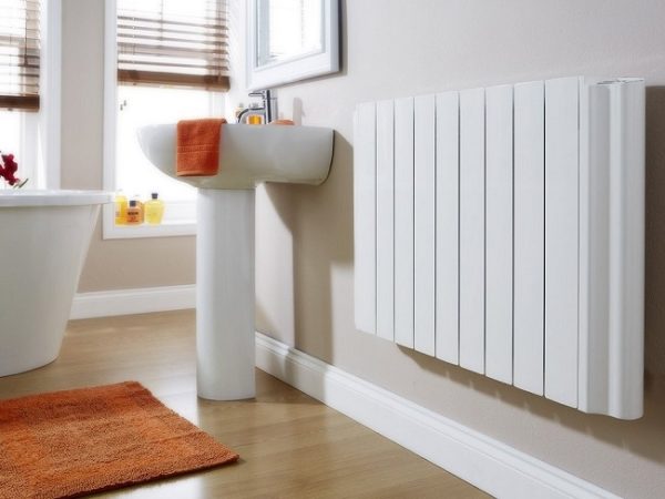  Convector en el baño.