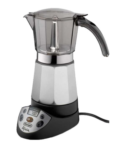  Cafetera Geysernaya con pantalla digital.