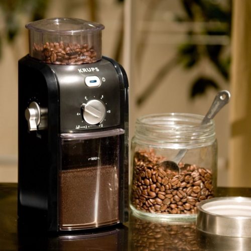  Molinillo de café con cuchara medidora