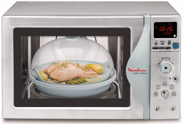  El principio de funcionamiento del horno microondas.