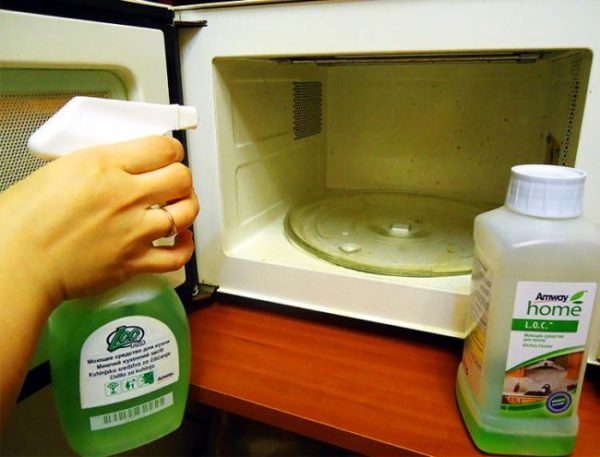  Spray limpiador de microondas