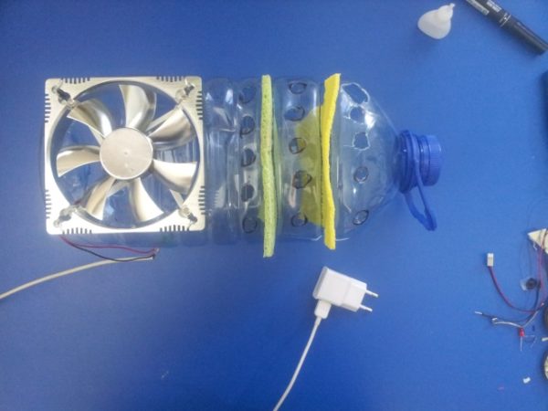  Humidificador de botella