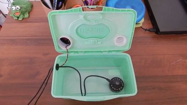  Humidificador ultrasónico de bricolaje.